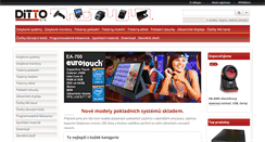 Desktop Screenshot of ditto.cz